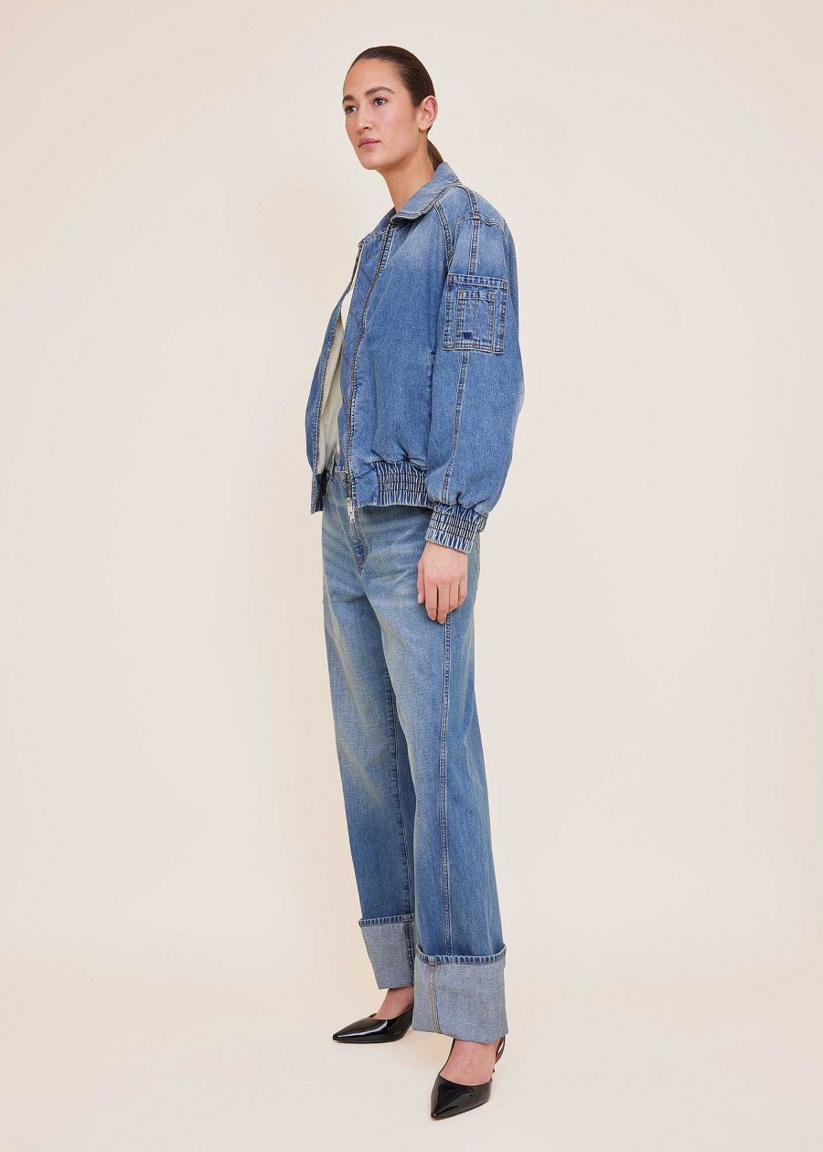 Vanilia Denim Bomberjack