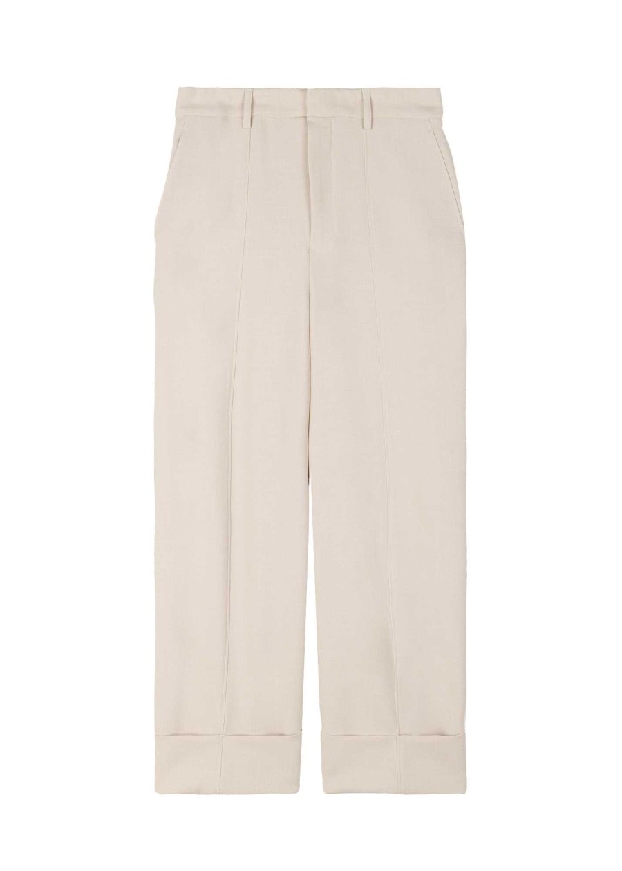 Vanilia Tailored Solid Trousers