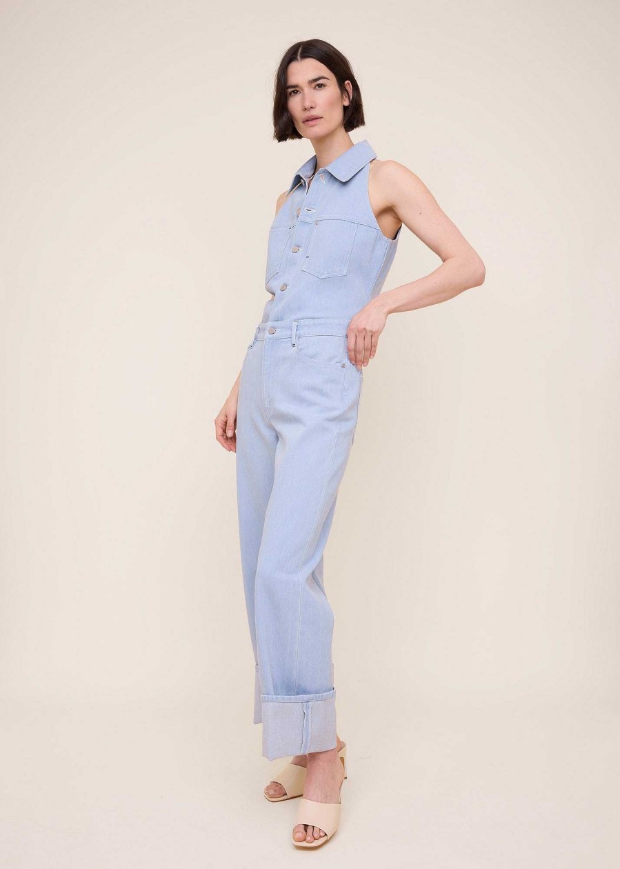 Vanilia Clay Denim Straight Leg