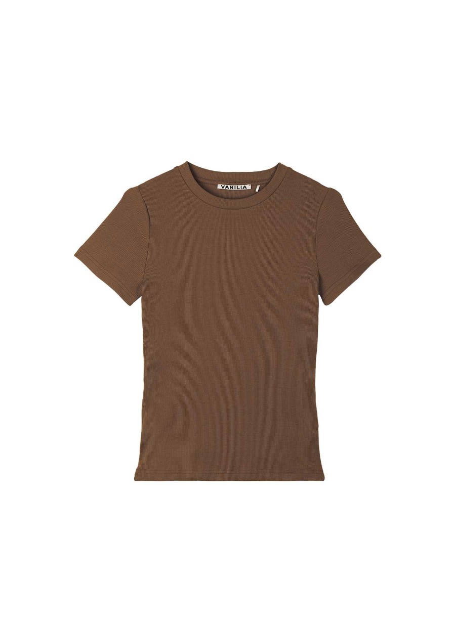 Vanilia Basic Rib T-Shirt