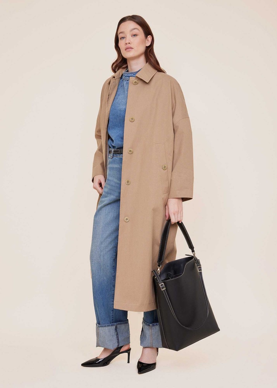 Vanilia Tencel Trenchcoat