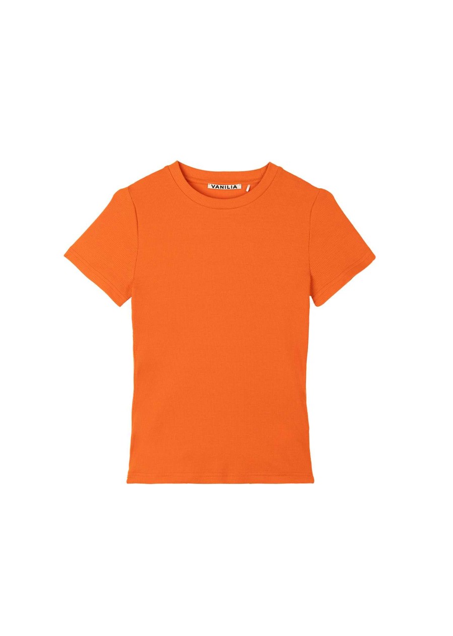 Vanilia Basic Rib T-Shirt