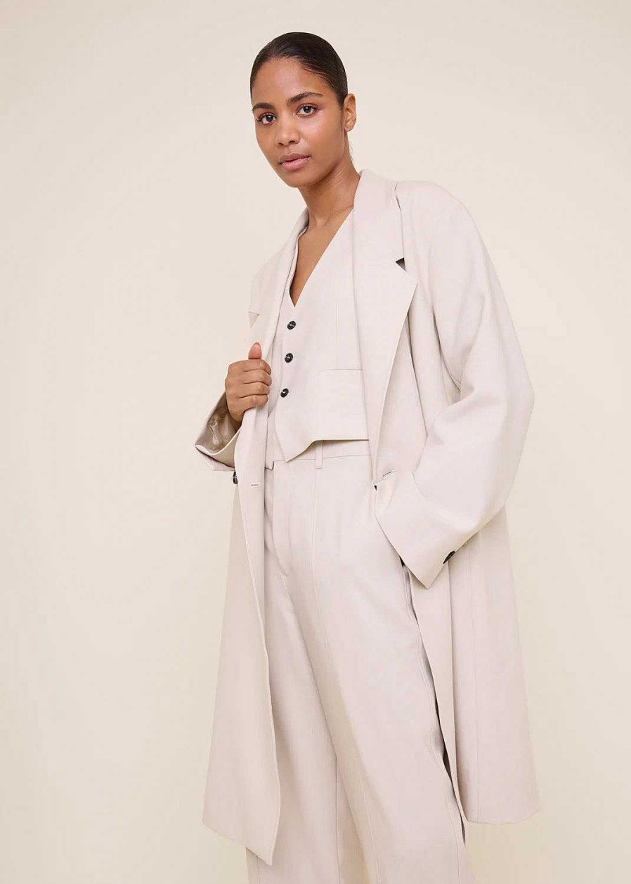 Vanilia Clean Solid Overcoat