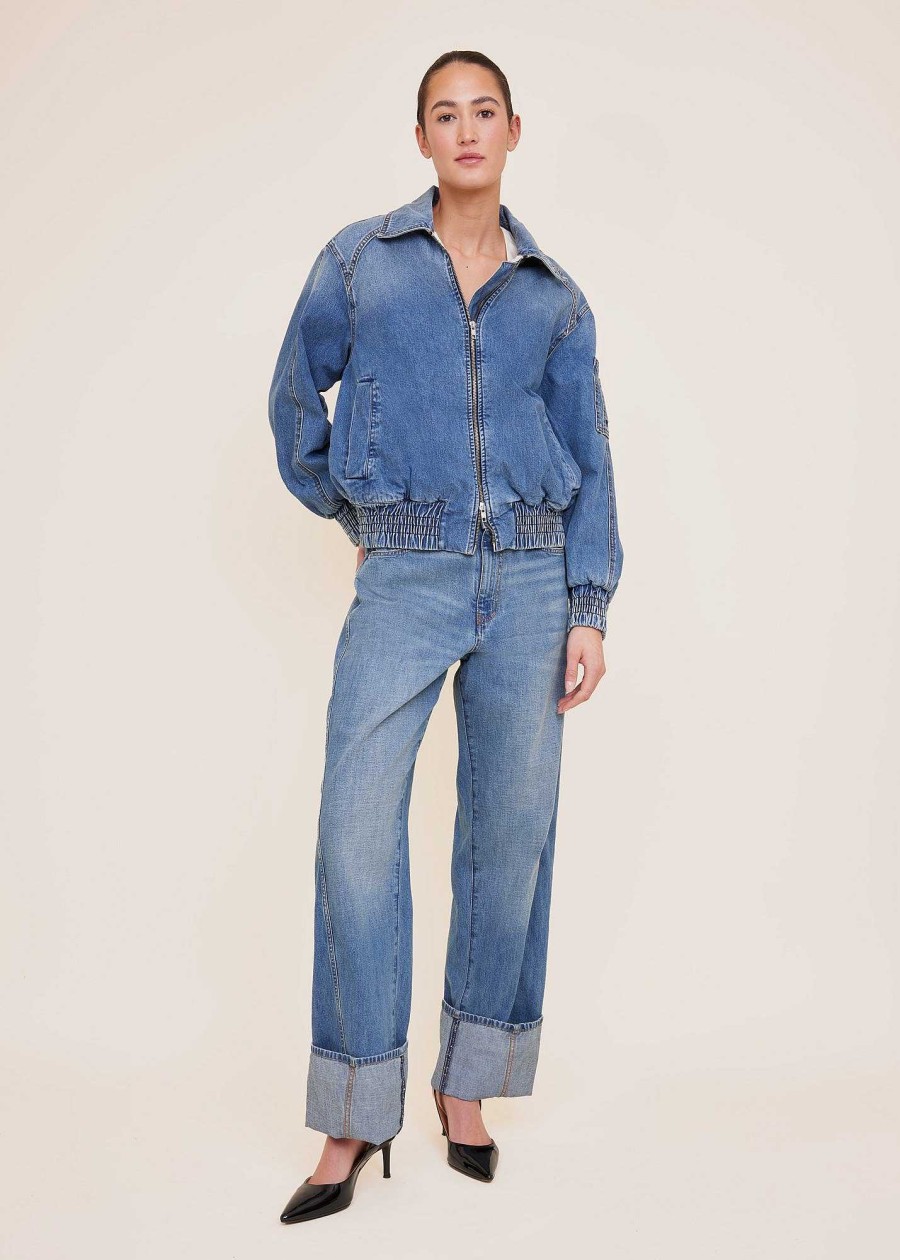 Vanilia Denim Bomberjack