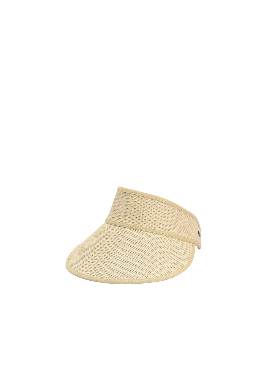 Vanilia Straw Visor Cap