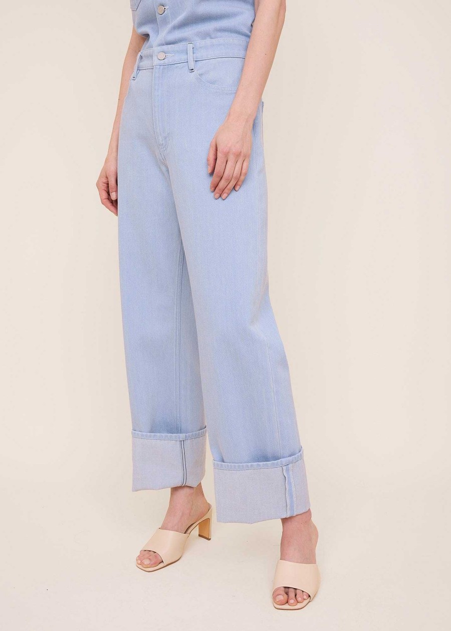 Vanilia Clay Denim Straight Leg