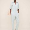 Vanilia Shortsleeve Waffle Jumpsuit