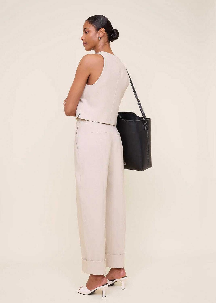 Vanilia Tailored Solid Trousers